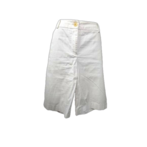 Talbots white long cargo shorts size 6